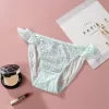 The Mystery of the Magic Box: Lace trim design, cute girl's front pendant, Japanese-style girl's lace, comfortable and breathable thin underwear Item Picture